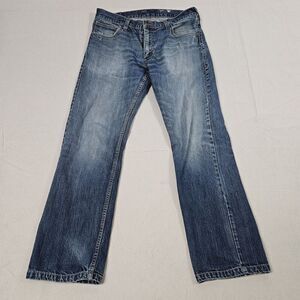 Vtg Levi's 513 Jeans Denim Slim Fit Straight 33x30 - Blue